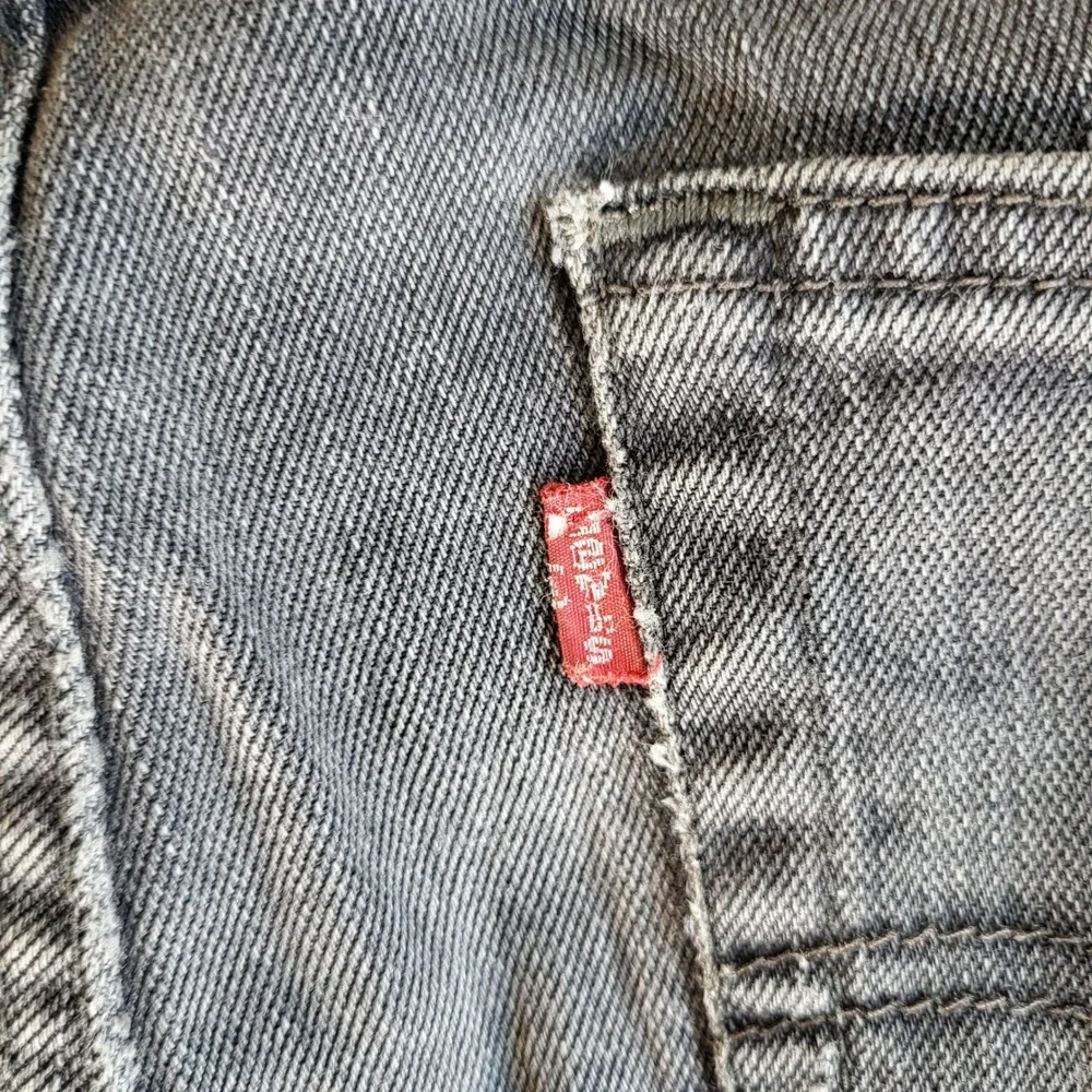 Levis 510 Skinny Fit Jeans Mens 30x30 Faded Black Denim Pants
